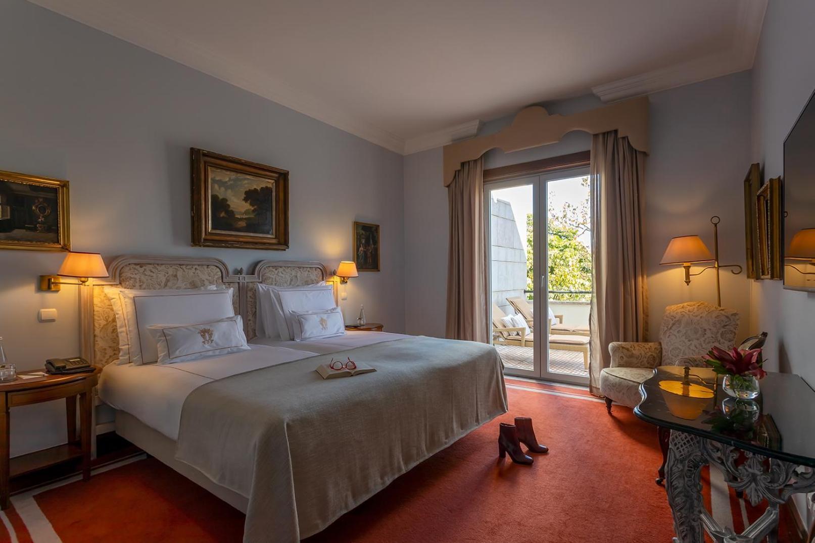 Pestana Palace Lisboa Hotel & National Monument - The Leading Hotels Of The World Dış mekan fotoğraf A room at the Hotel