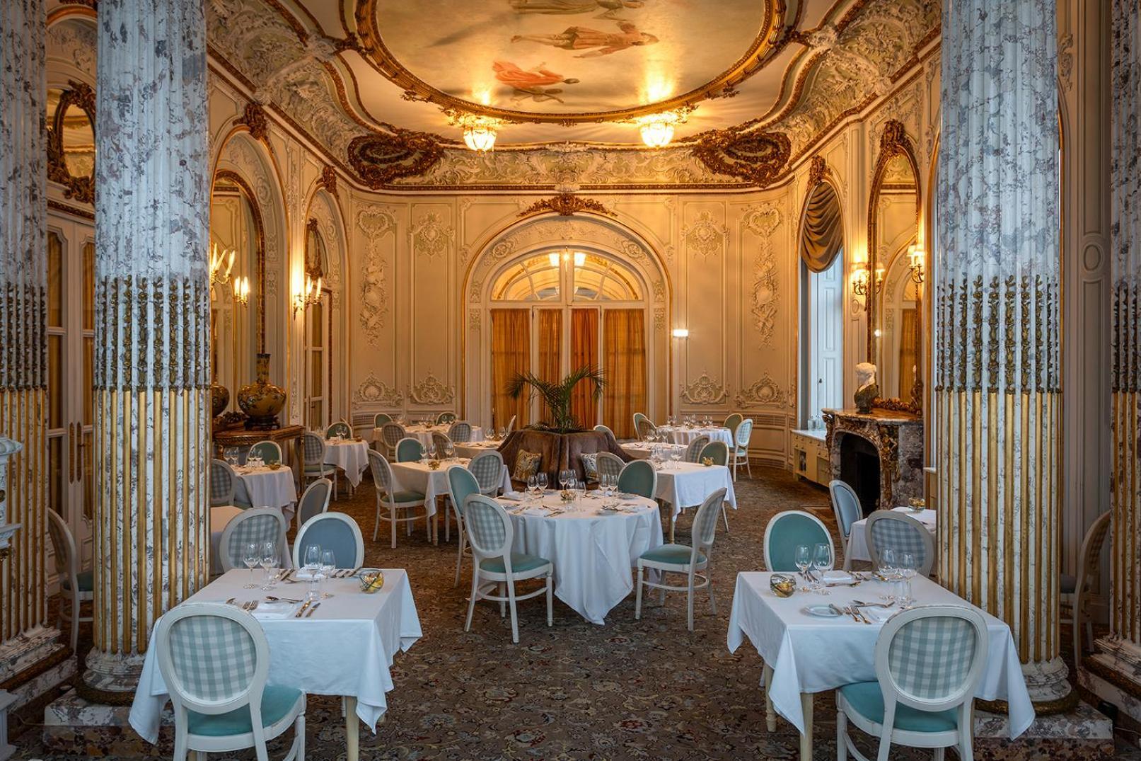 Pestana Palace Lisboa Hotel & National Monument - The Leading Hotels Of The World Dış mekan fotoğraf The dining room