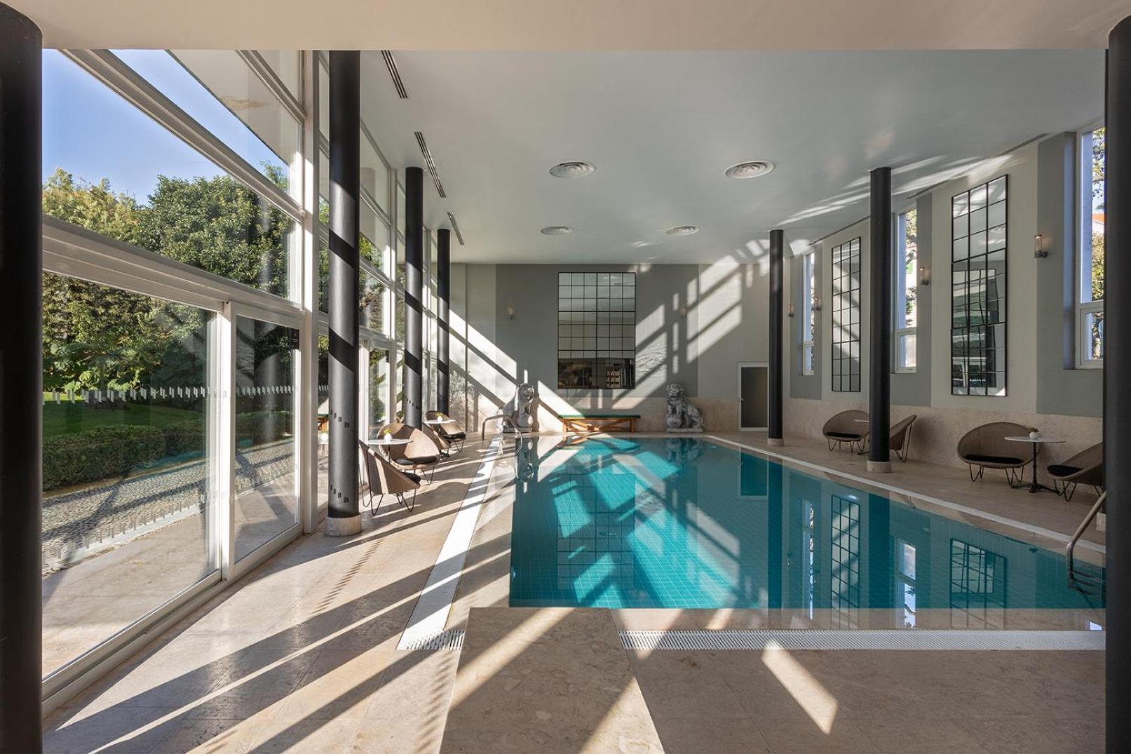 Pestana Palace Lisboa Hotel & National Monument - The Leading Hotels Of The World Dış mekan fotoğraf The swimming pool