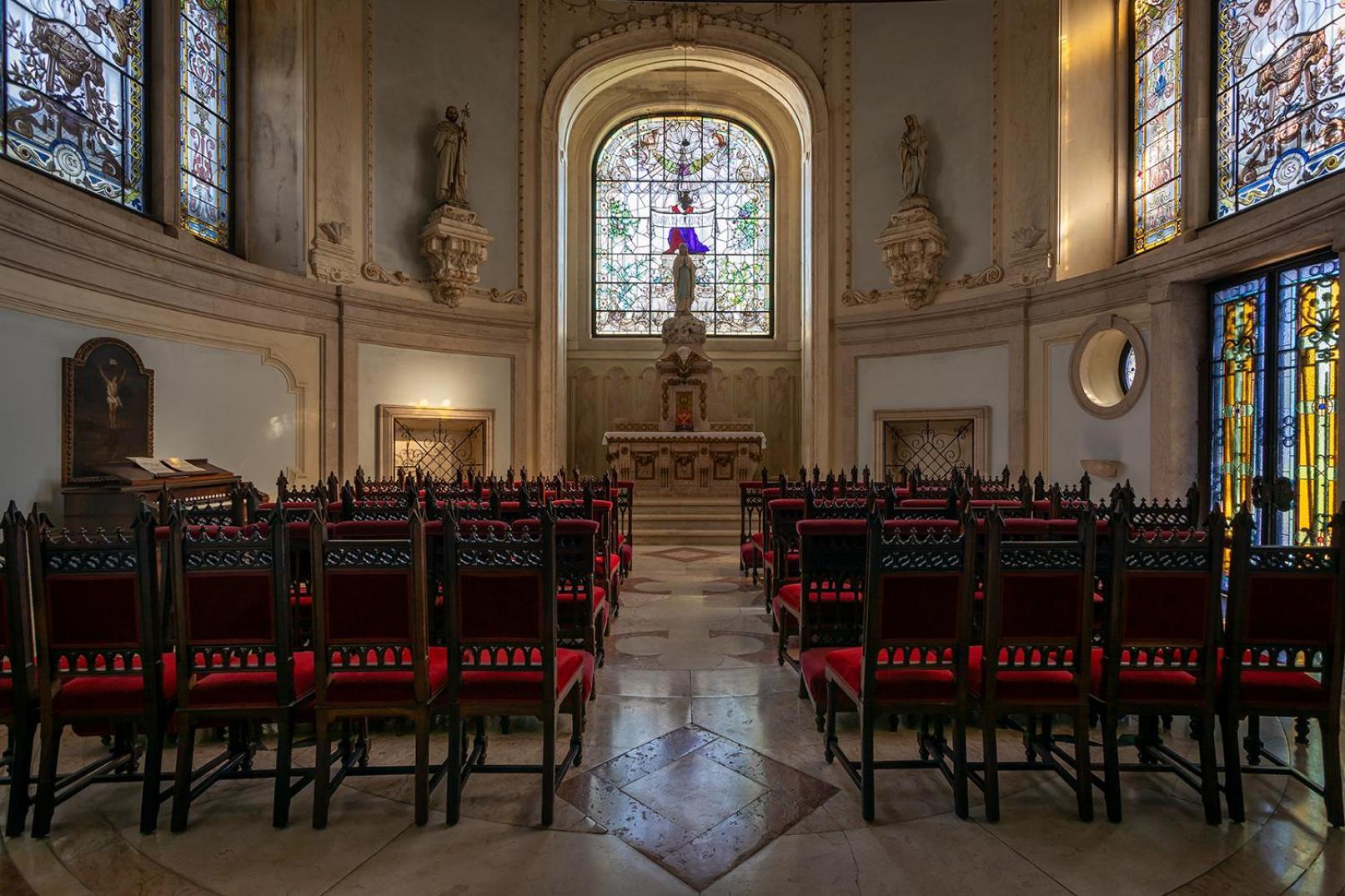 Pestana Palace Lisboa Hotel & National Monument - The Leading Hotels Of The World Dış mekan fotoğraf The interior of the chapel